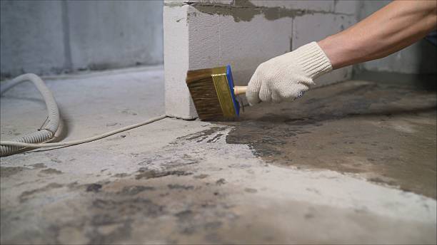 Crawl space vapor barrier installation in Ashippun, WI